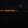 DSC03083 An Okum Bay sunset with a raindrop on my lens not the moon _sorry.JPG